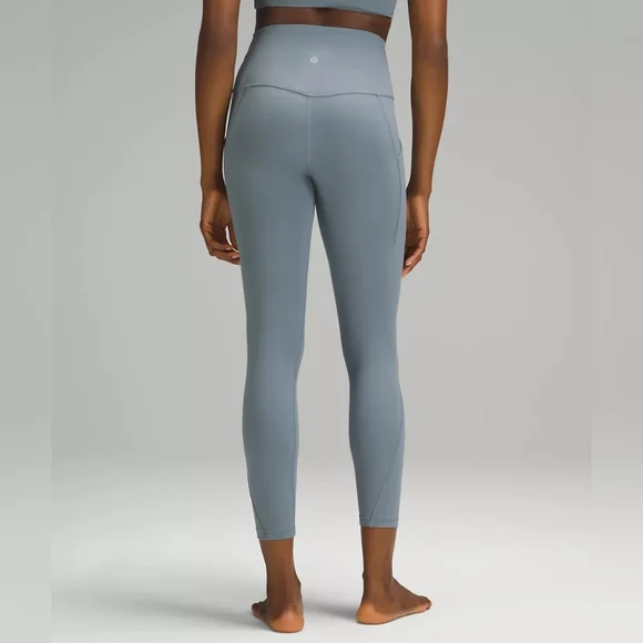 NWT Lululemon Align High-Rise Pant with Pockets 25" in Belgian Blue - Picture 2 of 9